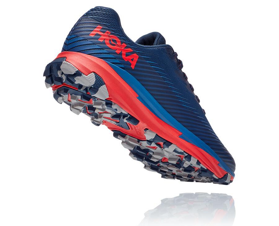 Tenis Hoka One One Trail Hombre Azul Marino - Torrent 2 - QPLN80769